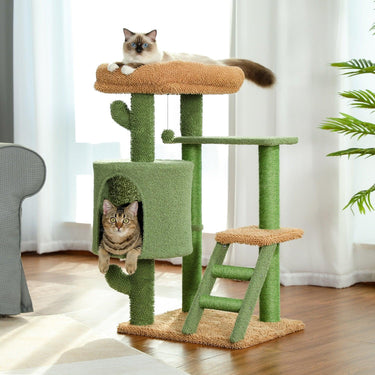 Urban Jungle Cactus Cat Tree Cat Furniture KittyNook Cat Company